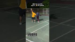 Another nba 2k blooper.. 7’3 center edition..😭 PT.4 #basketball #shorts