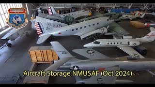 Aircraft Storage NMUSAF (Oct 2024)