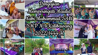 Pengajian Memperingati Maulid Nabi Muhammad SAW SMP N 1 Kalibawang 2022/1444 H