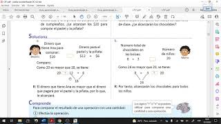 ESMATE TERCER GRADO CLASE 3.5 UNIDAD 1