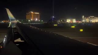 Alaska Airlines Boeing B737–900ER landing in Las Vegas ￼LAS