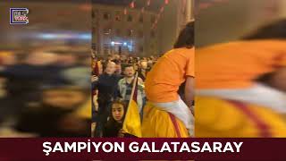 SÜPER LİG'DE ŞAMPİYON GALATASARAY!