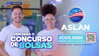 Concurso de Bolsas ASLAN - Aprenda mais e melhor com a abordagem comunicativa - MANAUS