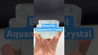 Aquamarine Crystal 🩵💎 #aquamarine #crystals #shortsviral #youtubeshorts #minerallove #aquamarine