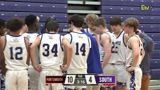 Portsmouth (NH) at Nashua South Boys Basketball  2/28/24