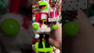 The Muppets Kermit The Frog Christmas Decoration In Selfridges London #themuppetshow #disney