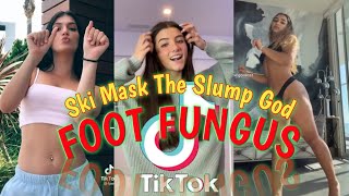 ski mask the slump god - foot fungus tiktok challenge compilation tend || foot gungus tik tok dance