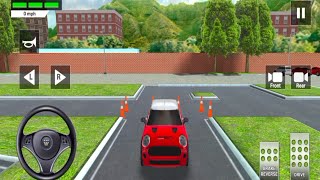 Car Driving & Parking School Gameplay