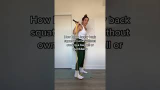 super squat idea at home without barbells or dumbbells #ideas #challenge #strechceiling