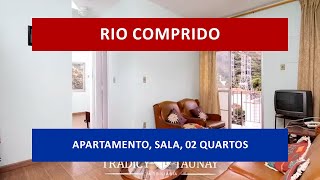 AP0353 - Rio Comprido, Lindo apartamento, sala, 2 quartos, pronto para morar