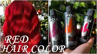 Czerwone Włosy - Farbowanie | Dyeing Hair Red with Arctic Fox Hair Color