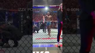 Izzy gets revenge on Alex Pereira’s Son 🥶 #ufc #israeladesanya #shorts