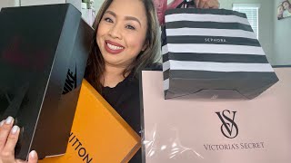 What I got for my Birthday 🎂| Louis Vuitton Unboxing, Nike, Sephora, Victoria’s Secret