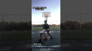 Tween tween tween hop layup..🙂 #shorts #basketball