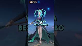 Vexana Best New Combo #mobilelegends #shorts