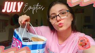 July Empties | Let's talk trash |