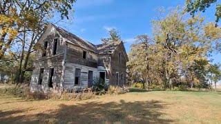 Abandoned 1940's Home & Farm Destroyed In 1992 Tornado Urban Rural Exploration Urbex DEMOLTION DAY