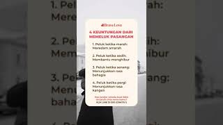 4 KEUNTUNGAN DARI MEMELUK PASANGAN