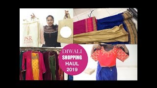 LEHANHA & SAREE |DIWALI SHOPPING HAUL TAMIL