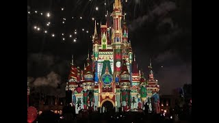 Walt Disney World 2022: Mickey's Very Merry Christmas Party! Full parade, fireworks, Casey's Corner