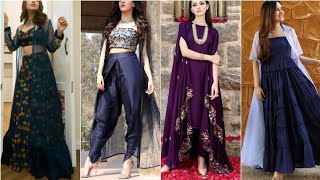 Appealing Indo-western party wear dresses || mesmerising fusion  outfit (2020-2021)❤❤💯