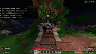 MINECRAFT: FIRST TIME Minecraft SERIES! Giveaway Stream? REALM Fun And Mini Games.. (545 Sub Goal)