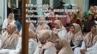 KH.WARTO HABIB Mauludan Di Rumah Hj.JUWANA BANGGLE 19 SEP 2024