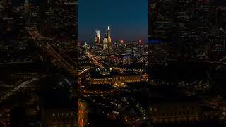 The Philly skyline is so photogenic 🏙️ #philly #djimavic3