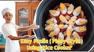 Easy Paella Recipe Using Rice Cooker.