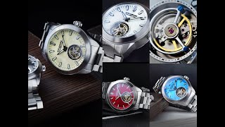 Antigravity Automatic Tourbillon, Sea Charger Swiss Automatic & EVO Swiss Automatic