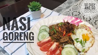 I MADE INDONESIA’S FAMOUS STREETFOOD AT HOME! | NASI GORENG RECIPE! | INDONESIAN FRIED RICE!