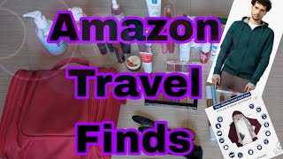 Amazon travel find, best travel hoodie and travel makeup bag