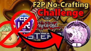 MASTER DUEL F2P NO-CRAFTING CHALLENGE | Part 1: 130 Packs and a Dream