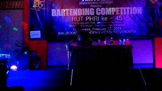 Aang 3rd place PHRI Flair Jogja Competition 2014