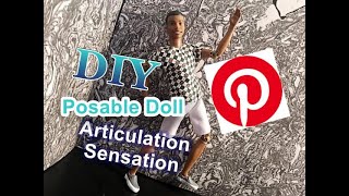 DIY Posable Doll-  Made To Move- Articulation Sensation