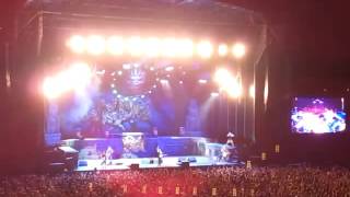 Wasted years, concierto Iron Maiden Sevilla 14 de Julio 2016