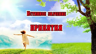 Истинное значение принятия.