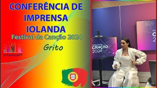 iolanda | Conferência de imprensa SF1 Festival da Canção