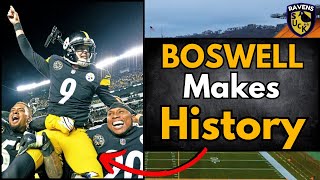 Steelers NEWS: Steelers KICKER Chris Boswell MAKES NFL History.