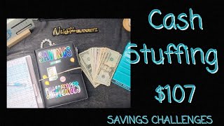 CASH STUFF WITH ME | SAVINGS CHALLENGES | WE FINISHED 3!!!