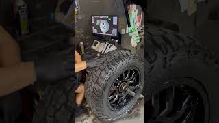 Tire Mount and Balance #tires #wheels #wheelsandtires #elite3 #mickeythompson #goodmoney