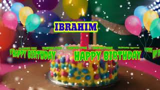 Ibrahim, Happy Birthday Song//happy birthday to you