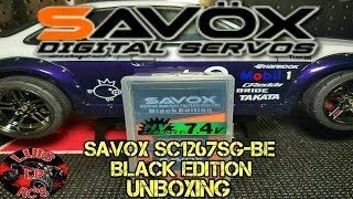 Savox Servo SC-1267SG-BE Black Edition Unboxing