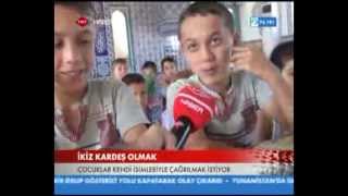 Soma'da Kuran Öğrenen İkizler TRT HABER'de...