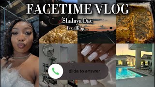 FACETIME VLOG: SOCCER GAME IN ATL, MINI SELF MAINTENANCE, CHEF DAE, & MORE | Shalaya Dae