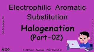 Aromatic halogenation  Mechanism || Part 02 || JEE Main || Advanced || NEET || In Hindi