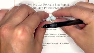 Chapter 12 & 13 - Liquids, Solids, and Intermolecular Forces