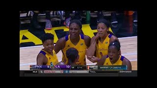 Phoenix Mercury vs Los Angeles Sparks 2017 Semi-final Game 2 WNBA Playoff