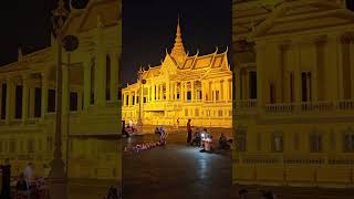 What a beautiful golden palace in Phnom Penh #phnompenh #cambodia #travel #shots