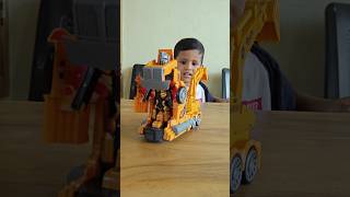 ROBOTIC JCB 😍 #babyshorts #toys #youtubeshorts #shorts #shortsvideo #toysvideo #jcb #robot #robotics